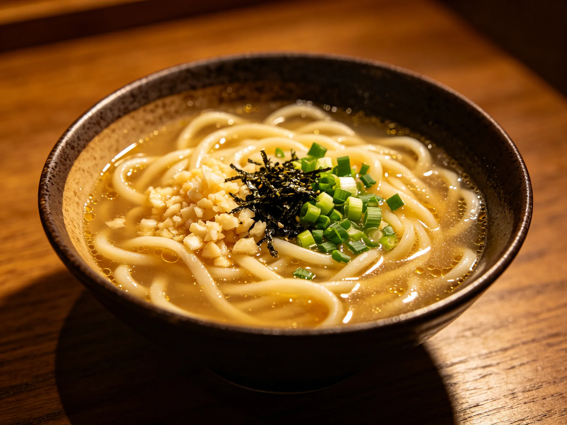 日式蒜香面
